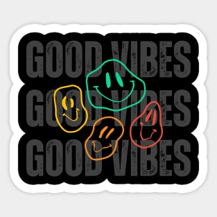 creepy good vibes Sticker